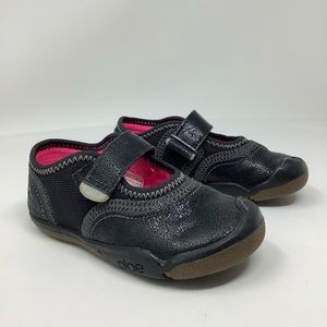 PLAE Emme Black Pink 103012-001 girl Size 7.5